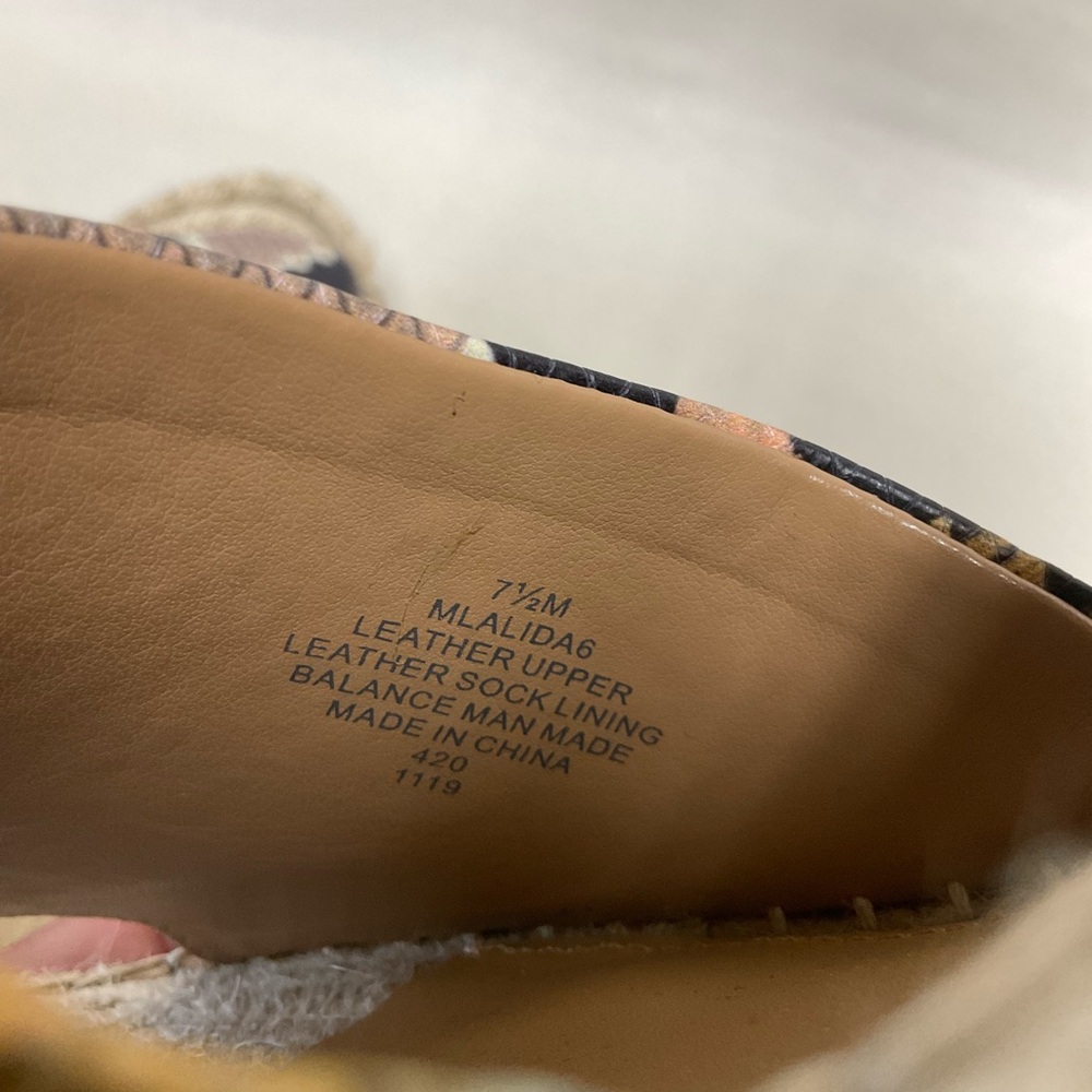 Marc Fisher LTD Women's Lalida Espadrille Wedge Sandals Size 7.5 - Picture 13 of 15